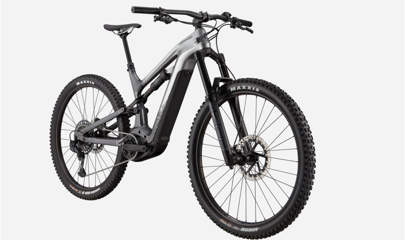 2021 Cannondale Moterra Neo Carbon 2 Electric Mountain Bike in Grey-5